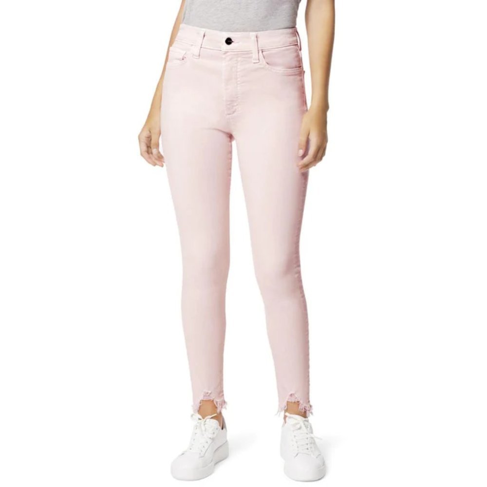 NWT Joe's Jeans Women's The Luna Denim High-Rise Cigarette Pink Jeans